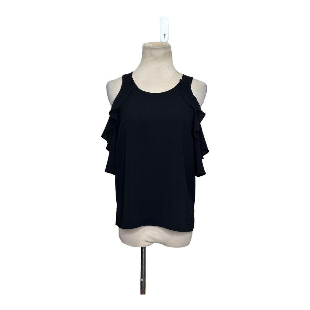 Charlotte Russe black minimalist blouse size small